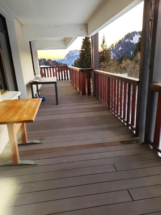 Les Terrasses Du Mont Blanc Apartment Le Praz de Lys Exterior photo